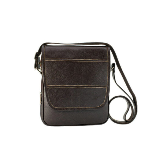 Borsetă din piele naturală Rafael