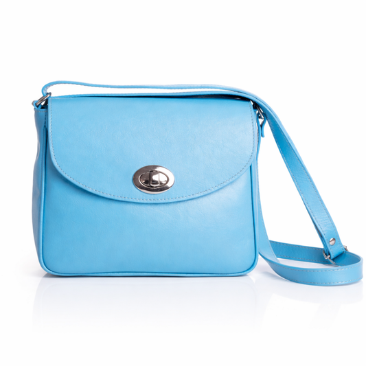 Geanta Lola dama Andreas&Beltmondo® din piele naturala, compartimentata spatios, design premium, fabricata in Romania, 24x10x19 cm